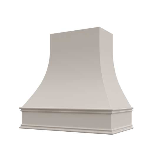 Asheville - Shaker Dove Curved Classic Moulding Smooth
