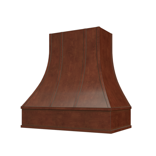 Asheville - Casselberry Saddle Curved Flat Moulding Strapped
