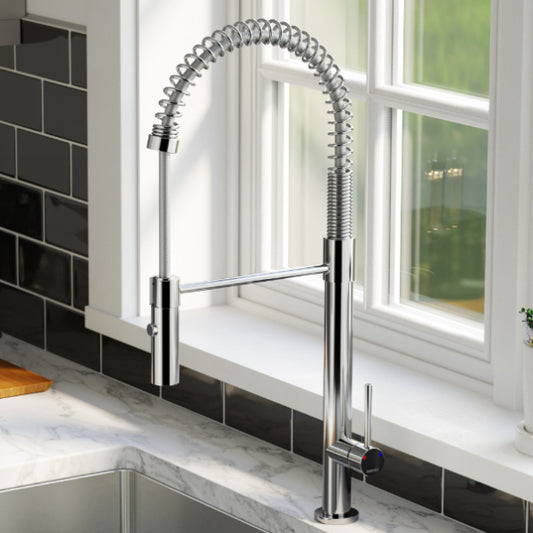 Bluffton Single-Handle Pull-Down Sprayer Kitchen Faucet with Matching Soap Dispense