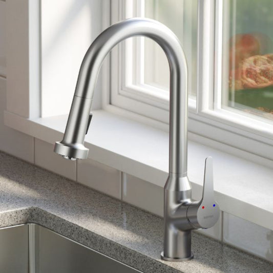 Dockton Single-Handle Pull-Down Sprayer Kitchen Faucet